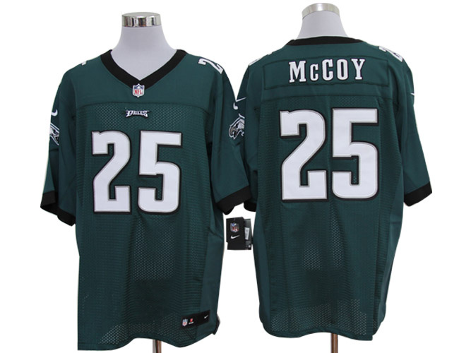 2012 NEW NFL Jerseys Philadelphia Eagles #25 LeSean McCoy Green Team Color Elite