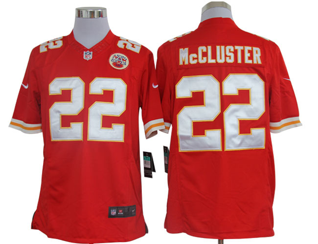 2012 NEW NFL Kansas City Chiefs 22 Dexter McCluster Red Jerseys (Limited)