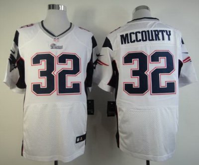 2012 NEW NFL New England Patriots 32 Devin McCourty White Jerseys (Elite)