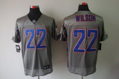 2012 NEW NFL New York Giants 22 David Wilson Grey Shadow Jerseys
