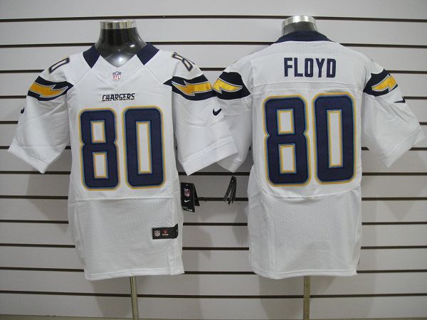 2012 NEW NFL San Diego Chargers 80 Floyd White Jerseys (Elite)