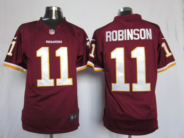 2012 NEW NFL Washington Redskins 11 Aldrick Robinson Red Jerseys(Game)
