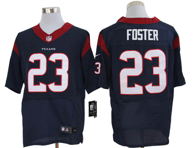 2012 houston texans 23 arian foster blue elite