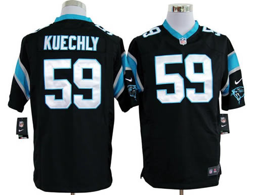 2012 NEW NFL Carolina Panthers 59 Luke Kuechly Black Jerseys (Game)