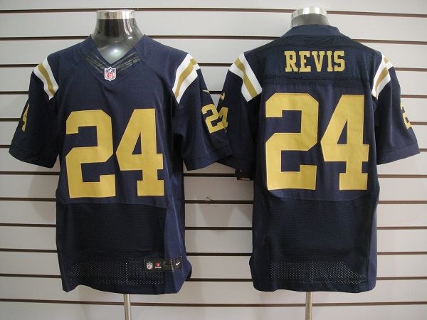 2012 NEW NFL New York Jets #24 Darrelle Revis Dk.blue Jerseys(elite)