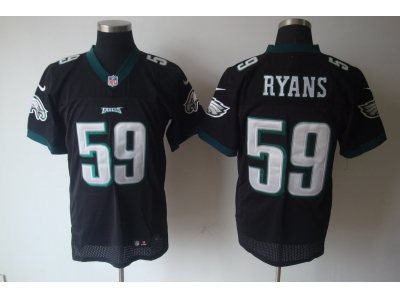 2012 NEW NFL Philadelphia Eagles #59 Ryans Black Jerseys (Elite)