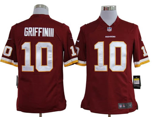 2012 nfl washington redskins 10 robert griffin iii red jerseys (game)