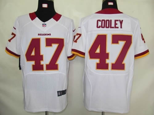2012 NEW NFL Washington Redskins 47 Chris Cooley White Jerseys (Elite)