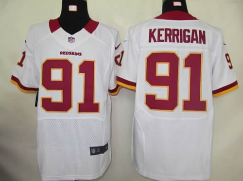 2012 NEW NFL Washington Redskins 91 Ryan Kerrigan White Jerseys (Elite)