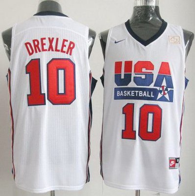 2012 USA Basketball Retro Jerseys 10# Drexler