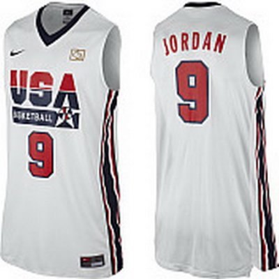 2012 Usa #9 Michael Jordan 2012 Usa Basketball Retro Jersey