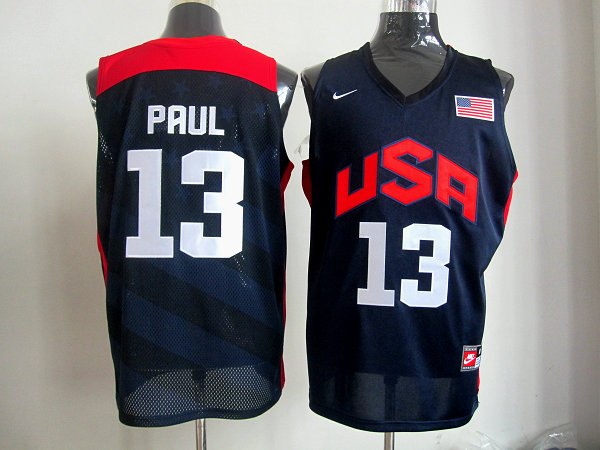 2012 Usa Jerseys #13 Prul Blue Nba Jerseys