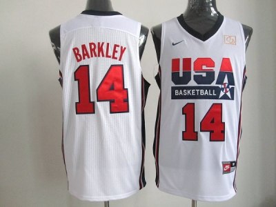 2012 Usa Jerseys #14 Barkley White(retro)