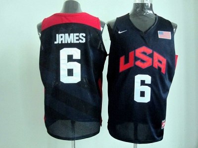 2012 Usa Jerseys #6 James Blue(james)