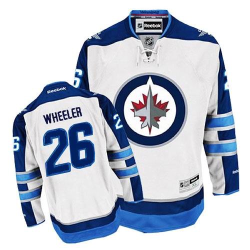 2012 new winnipeg jets 26 blake wheeler white jersey