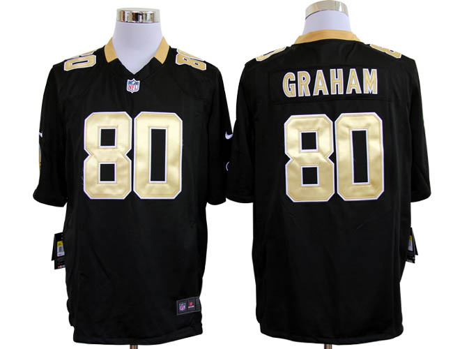 2012 nfl new orleans saints 80 jimmy graham game black jerseys