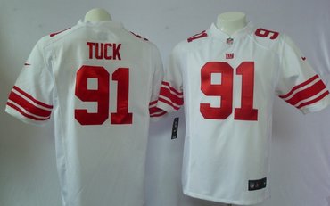 2012 new york giants 91 justin tuck game white jerseys