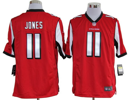 2012 NEW NFL Atlanta Falcons 11 julio jones Red Jerseys(game)