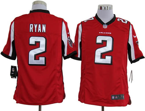 2012 NEW NFL Atlanta Falcons 2 matt ryan Red Jerseys(game)
