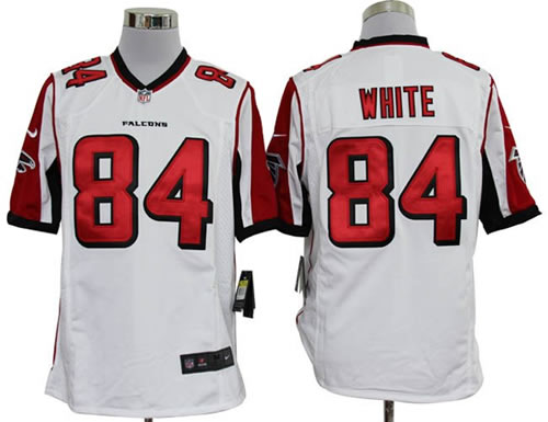 2012 NEW NFL Atlanta Falcons 84 Roddy White White Jerseys (Game)