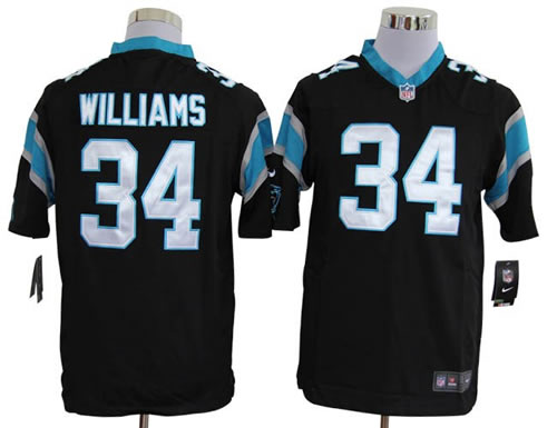 2012 NEW nfl carolina panthers 34 deangelo williams black jerseys (game)