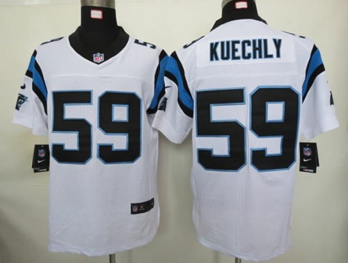 2012 NEW nfl carolina panthers 59 kuechly white jerseys (elite)