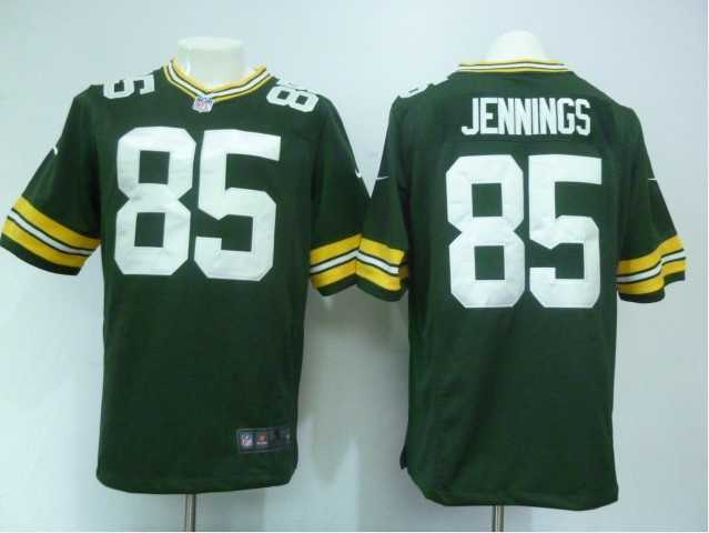 2012 nfl green bay packers 85 greg jennings green jerseys(game)