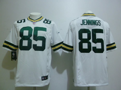 2012 NEW nfl green bay packers 85 greg jennings white jerseys(game)