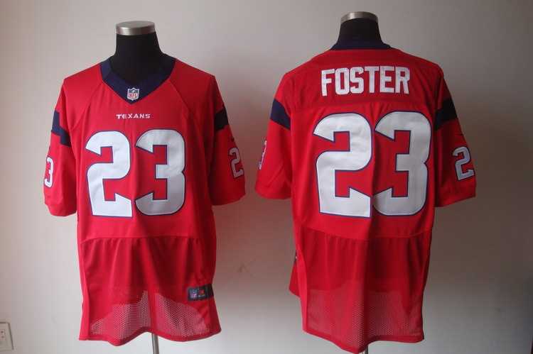 2012 NFL houston texans 23 arian foster red jerseys(elite)