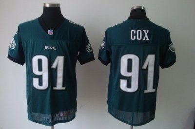 2012 nfl jerseys philadelphia eagles #91 fletcher cox green team color elite