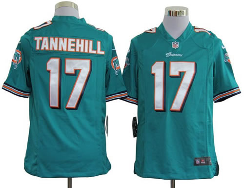2012 NEW nfl miami dolphins 17 ryan tannehill green jerseys (game)