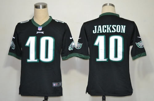 2012 NEW nfl philadelphia eagles 10 desean jackson black jerseys (game)