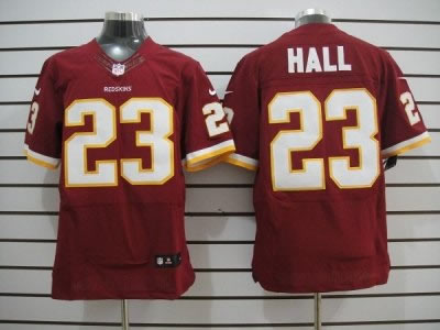 2012 NEW nfl washington redskins 23 deangelo hall red jerseys (elite)