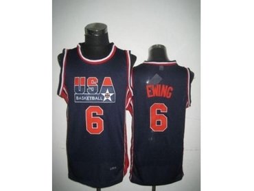 2012 usa jerseys #6 ewing blue-1[ewing]