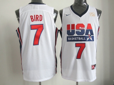 2012 USA Jerseys #7 Westbrook White(Retro)