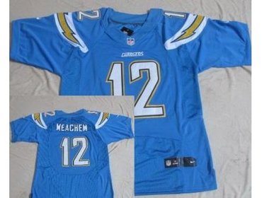 2013 NEW NFL San Diego Chargers 12 Robert Meachem Lt.Blue Jerseys(Elite)