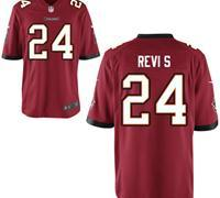 2013 NEW NFL Tampa Bay Buccaneers 24 Darrelle Revis Red Jerseys(Game)