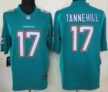 2013 NFL NEW Miami Dolphins 17 Ryan Tannehill Green Jerseys(Limited)