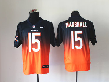2013 NFL Nlike  chicago bears #15 marshall  Drift Fashion II Elite Jerseys