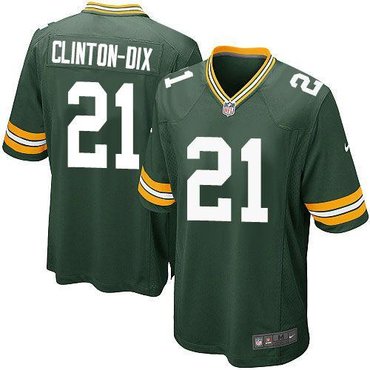 2014 NFL Draft Green Bay Packers #21 Ha Ha Clinton-Dix Green NFL Game Jersey