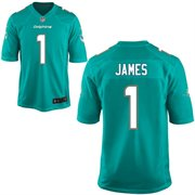 2014 NFL Draft Miami Dolphins #1 JaWuan James green Game Jersey