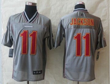 2014 New Washington Red Skins #11 DeSean Jackson Grey Vapor Elite Jerseys