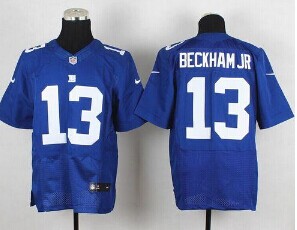 2014 New Youth New York Giants #13 Odell Beckham Jr Royal Blue Team Color NFL Jersey