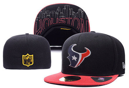 2015 NFL Houston Texans Fitted black hat