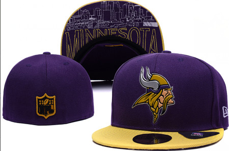 2015 NFL Vikings fitted hat