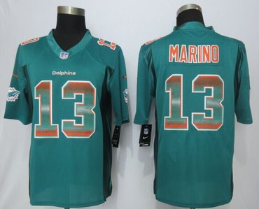 2015 New New Miami Dolphins #13 Marino Green Strobe Limited Jersey