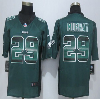 2015 Philadelphia Eagles #29 DeMarco Murray Pro Line Green Fashion Strobe Jersey