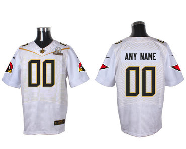 Nike NFL Arizona Cardinals 2016 PRO BOWL White Men's Stitched Elite Customized Jersey