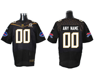 Nike NFL Buffalo Bills 2016 PRO BOWL Black Men's Stitched Elite Customized Jersey