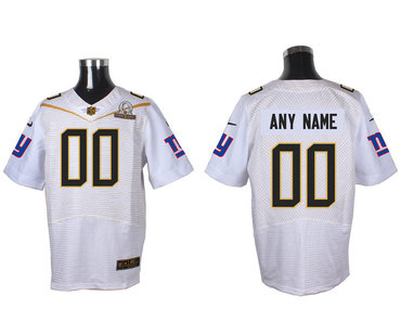 2016 Nike NFL New York Giants PRO BOWL White Elite Jersey